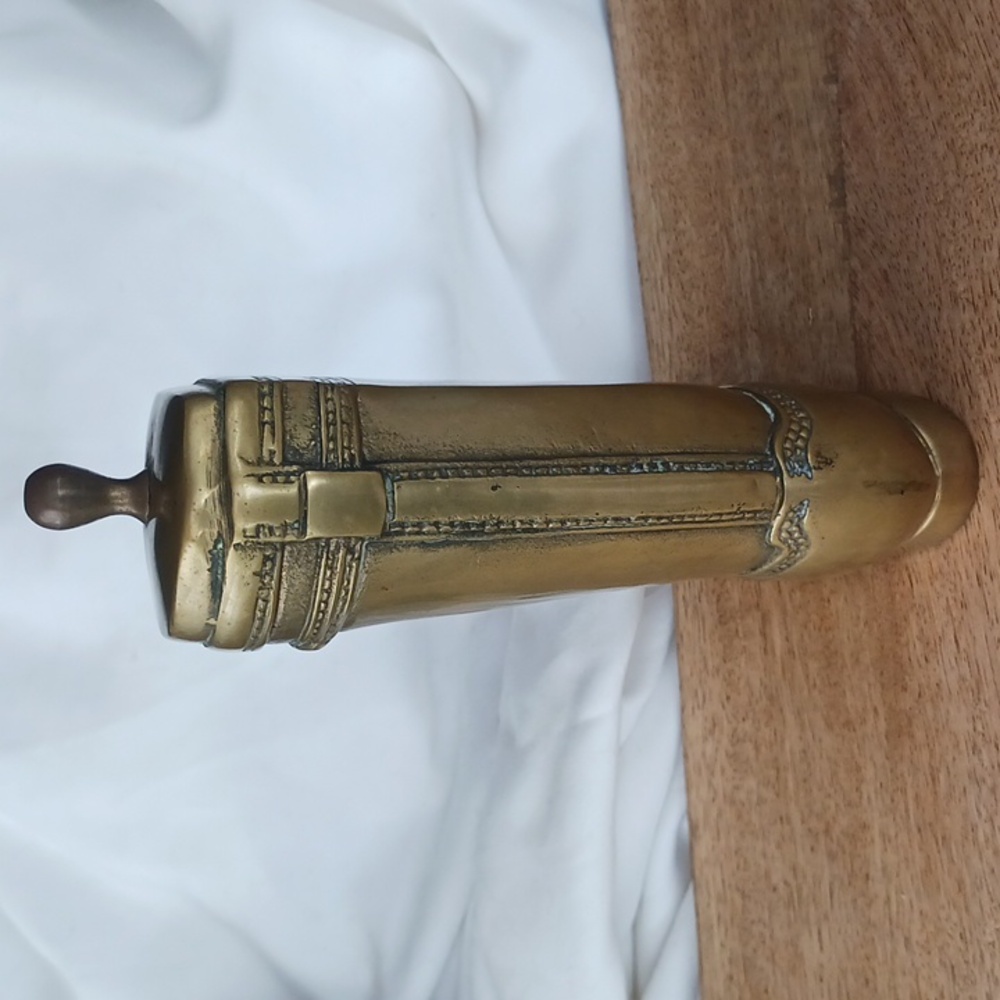 Vintage Brass Riding Boot. Door Stop, Bookend. Equestrian Decor, Ralph Lauren - Picture 3 of 11